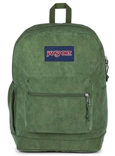 Plecak miejski JanSport Cross Town Plus Remix - cargo green corduroy