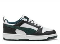 Buty dla dziewczynek - Buty dziecięce Puma 39383315 REBOUND V6 LO JR Białe - miniaturka - grafika 1