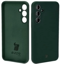 Bizon Etui silikonowe Soft Case do Galaxy A55 5G, ciemnozielone - Etui i futerały do telefonów - miniaturka - grafika 1