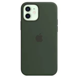APPLE Etui Silicone Case do iPhone 12 mini Cypryjska zieleń MHKR3ZM/A - Etui i futerały do telefonów - miniaturka - grafika 1