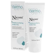 Peelingi do skóry głowy - Nacomi Next Lvl Glinka Peelingująca do Skóry Głowy 100ml - miniaturka - grafika 1
