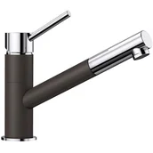 Baterie kuchenne - Blanco KANO-S Silgranit-Look Kawowy/Chrom 9525043) - miniaturka - grafika 1