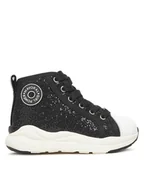 Buty dla dziewczynek - Mayoral Sneakersy 44576 Czarny - miniaturka - grafika 1