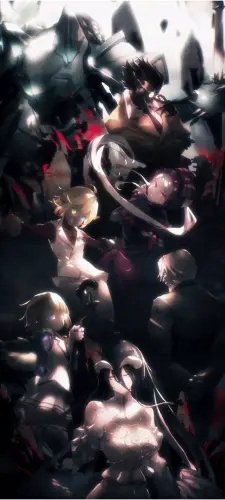 Plakat Anime Manga Overlord ovld_021 A1+ (custom)