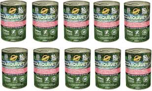 ARQUIVET MOKRA KARMA DLA PSA Z łososiem i indykiem 400G - Mokra karma dla psów - miniaturka - grafika 2