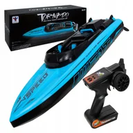 Zabawki zdalnie sterowane - Zdalnie Sterowana Motorówka Wyścigowa Tornado Łódź Szybka 65 Km/H 50M Pilot - miniaturka - grafika 1