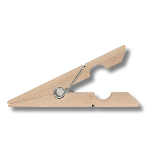 Spinacz drewniany duży 22x3 cm - Decoupage - miniaturka - grafika 1