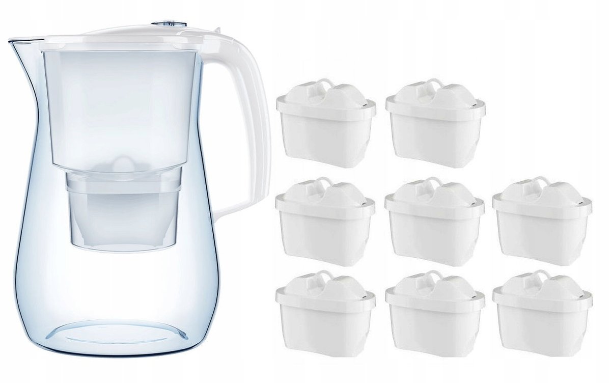 DZBANEK FILTRUJĄCY AQUAPHOR ONYX 4,2L BIAŁY +8 FILTRÓW