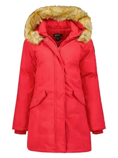 Canadian Peak Parka "Dinastipeak" w kolorze czerwonym - Kurtki damskie - miniaturka - grafika 1