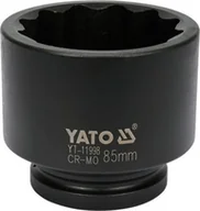 Klucze i nasadki - YATO NASADKA UDAROWA 1" 12 KĄTNA 85mm DO PIAST - miniaturka - grafika 1