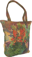 Torby i wózki na zakupy - Torba na ramię shopper Wiosenne kwiaty w ogrodzie Curt Herrmann - miniaturka - grafika 1