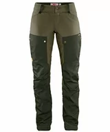 Spodnie damskie - Fjallraven Spodnie damskie Keb Trousers W Reg Deep Forest - laurel Green 36 F89898-Deep Forest-Laurel Green-42 - miniaturka - grafika 1