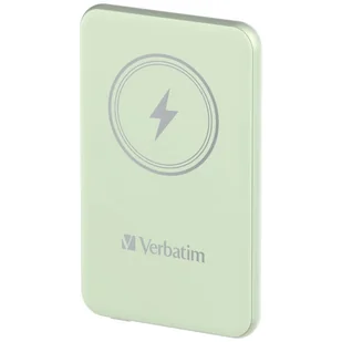 Verbatim Powerbank indukcyjny `n` Go 15W5000mAh Wireless Magnetic zielony/green 32241 - Powerbanki Verbatim Powerbank indukcyjny `n` Go 15W5000mAh Wireless Magnetic zielony/green 32241 - Powerbanki - miniaturka - grafika 1