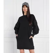 Sukienki - Karl Lagerfeld Sukienka Fabric Mix - miniaturka - grafika 1