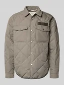 Kurtki męskie - Kurtka koszulowa z kołnierzykiem typu kent - miniaturka - grafika 1