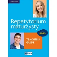 Książki do nauki języka angielskiego - Repetytorium maturzysty Matura 2023 Język angielski Teachers Guide - miniaturka - grafika 1