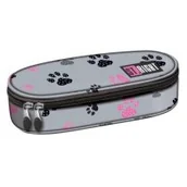 Piórniki - St. Majewski Piórnik saszetka usztywniona z wewnętrzną klapką PC1 Paws - miniaturka - grafika 1