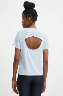Reebok t-shirt treningowy Chill Athletic kolor niebieski 100076131 - Koszulki sportowe damskie - miniaturka - grafika 1