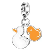 Charmsy - Charms do Pandora - CHARMS FRIENDS KACZKA I KURCZAK - miniaturka - grafika 1