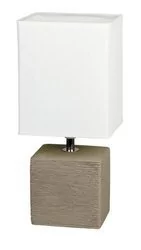Rabalux nowoczesna Lampa stołowa LAMPKA nocna ORLANDO 4930 IP20 ecru Brązowy - Lampy stojące - miniaturka - grafika 2
