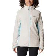 Bluzy narciarskie - Polarowy sweter damski Columbia Titan Pass 3.0 Full Zip Fleece - miniaturka - grafika 1