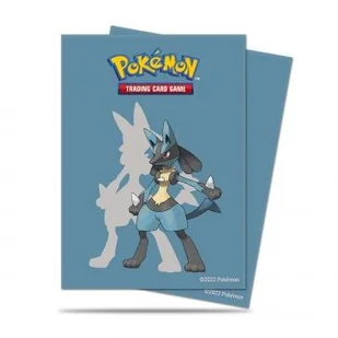 Ultra-Pro Pokémon - Standard Card Sleeves - Lucario 63,5x88 mm - Akcesoria do gier planszowych - miniaturka - grafika 2