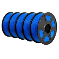 Filamenty i akcesoria do drukarek 3D - Filament PLA do drukarek 3D, przyjazny dla środowiska, wysoka wytrzymałość, wszechstronne zastosowanie, PLA niebieski - miniaturka - grafika 1