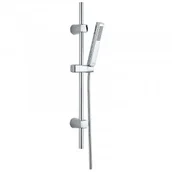 Zestawy prysznicowe - LAVEO NAP 01A1 Zestaw natryskowy na drążku Długość drążka: 700 mm Wymiar słuchawki: 210x37 mm Długość węża: 1500 mm Wykończenie: chrom - miniaturka - grafika 1