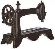 Maszyny do szycia - EFCO Miniaturowa maszyna do szycia nostalgiczna 3 x 1,5 cm czarna, metalowa, 6 x 4 x 2 cm - miniaturka - grafika 1