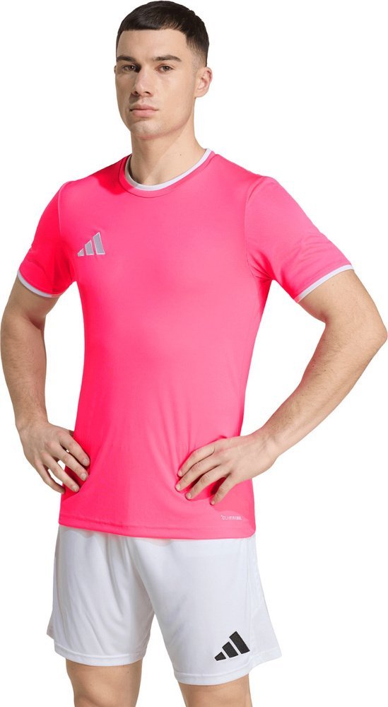 Adidas Koszulka męska adidas Entrada 26 Jersey różowa KE9839 M