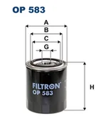 Filtry oleju - FILTRON OP583 - miniaturka - grafika 1