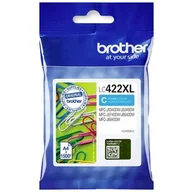 Tusze oryginalne - Tusz Oryginalny Brother LC-422 XL C (LC422XLC) (Błękitny)| - miniaturka - grafika 1