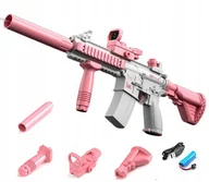 Zabawki militarne - MIOTACZ AUTOMATYCZNY ELEKTRYCZNY PISTOLET NA WODĘ M416 DUŻY - miniaturka - grafika 1