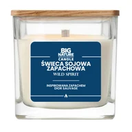 Świece - Świeca sojowa kwadratowa zapach inspirowane Dior Sauvage 205g biały - miniaturka - grafika 1