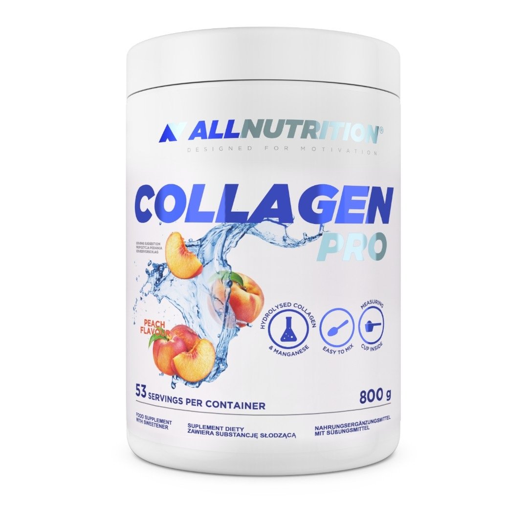 Allnutrition Collagen Pro Peach proszek 800 g