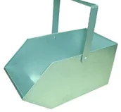 Miotły, szufle, mopy - WĘGLARKA METALOWA DUŻA Z BLACHY OCYNKOWANEJ - miniaturka - grafika 1