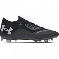 Piłka nożna - Męskie buty piłkarskie korki lanki Under Armour UA Shadow Elite 2 FG - czarne - miniaturka - grafika 1