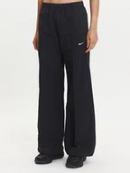 Spodnie sportowe damskie - Nike Spodnie dresowe Trend FQ3588 Czarny Relaxed Fit - miniaturka - grafika 1