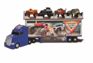 Spin Master Monster Jam. Pojazd trasnportowy 2w1 - Samochody i pojazdy dla dzieci - miniaturka - grafika 2