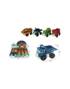 hipo Auto budowlane 4 rodzaje mix 988W cena za 1 szt - Samochody i pojazdy dla dzieci - miniaturka - grafika 1