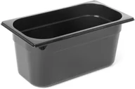 Pojemniki i kosze gastronomiczne - Hendi Pojemnik GN 1/3 150 mm, czarny poliwęglan | , 862513 HENDI-862513 - miniaturka - grafika 1
