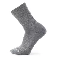 Skarpetki damskie - Smartwool Everyday Solid Rib Crew skarpety trekkingowe męskie, Gris moyen, X-Large - miniaturka - grafika 1