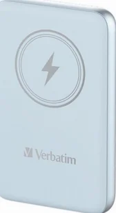 Verbatim Charge 'n' Go Magnetic Wireless 10000mAh niebieski - Powerbanki - miniaturka - grafika 2