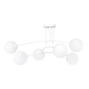 Emibig Pregos lampa sufitowa 6-punktowa biała 671/6 671/6 - Lampy sufitowe - miniaturka - grafika 1