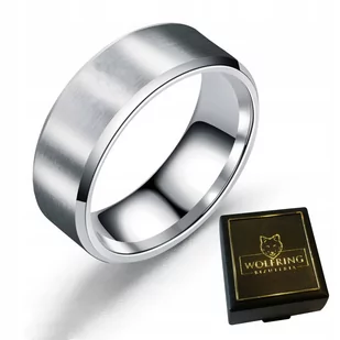 OBRĄCZKA PIERŚCIEŃ Wolframowy WOLFRING EU19 US9 - Pierścionki - miniaturka - grafika 1