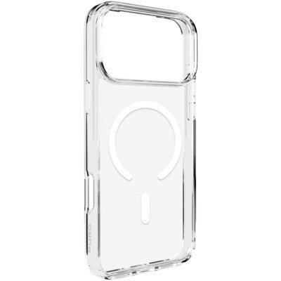 Etui PURO Lite Mag MagSafe do Apple iPhone 18 Pro Przezroczysto-biały