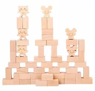 Zabawki sensoryczne - Drewniane Klocki Gra Dla Dzieci I Dorosłych - miniaturka - grafika 1