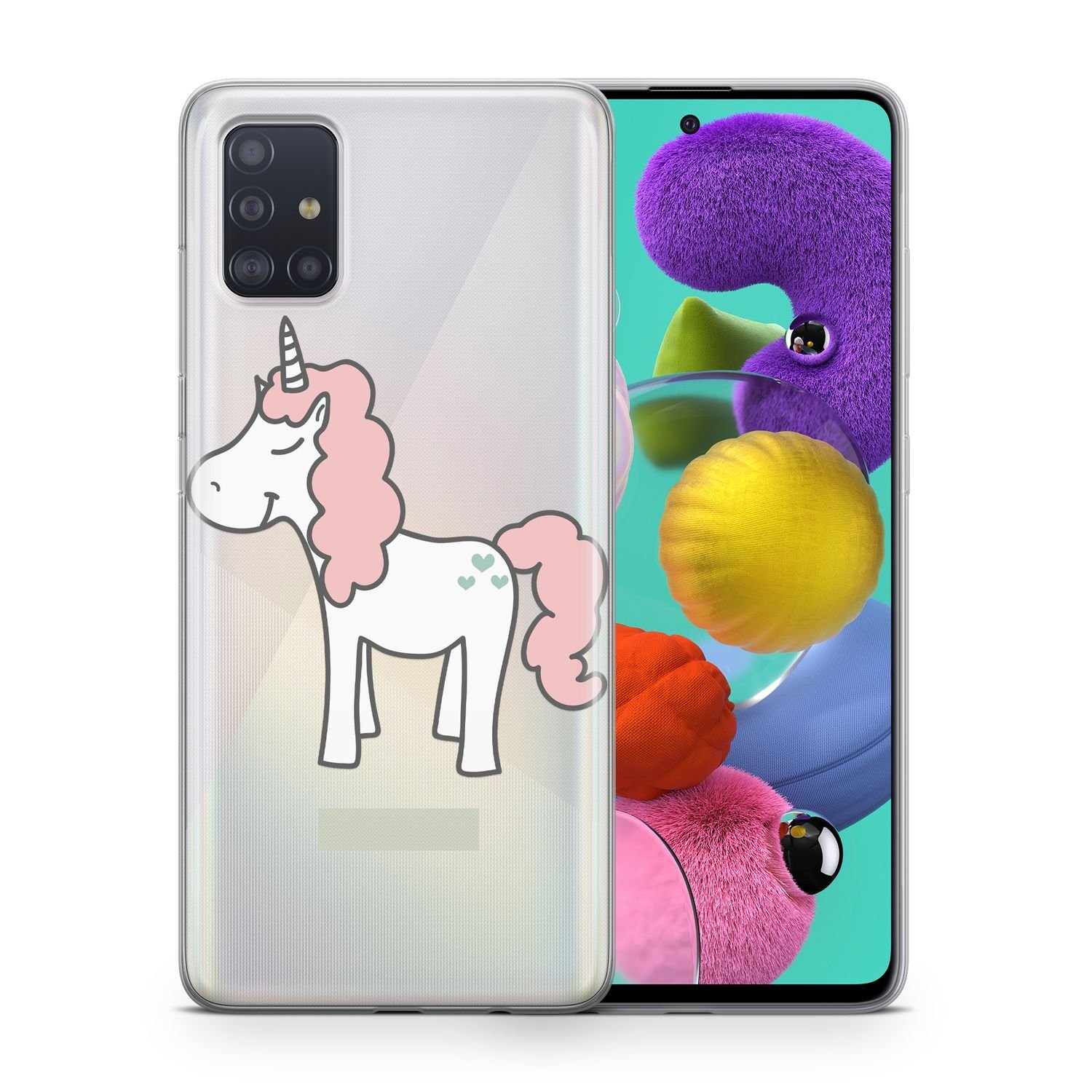 Etui na telefon komórkowy Pokrowiec ochronny na Samsung Galaxy S9 Plus Pokrowiec na etui Bumper Cases TPU, Model: Samsung Galaxy S9 Plus, Wybierz motyw: Jednorożec