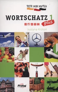 Prolog Teste Dein Deutsch Plus  Wortschatz 1 - Justyna Krztoń - Książki do nauki języka niemieckiego - miniaturka - grafika 1