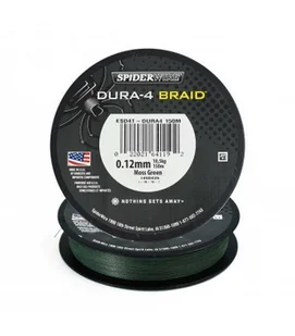Plecionki Spiderwire Dura 4 Green 150m 0,12 mm - Żyłki wędkarskie - miniaturka - grafika 1